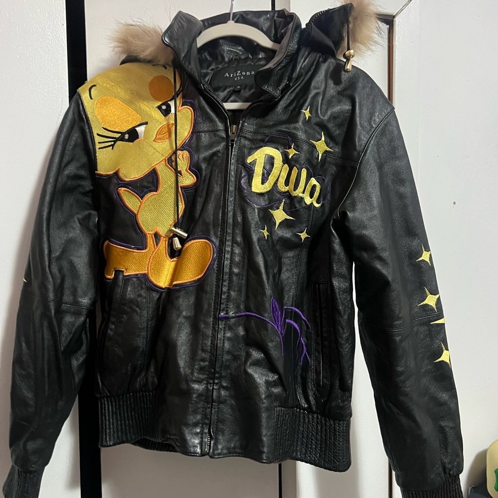 Arizona Jean Company Black Tweety Diva Jacket